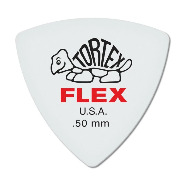 Медиаторы Dunlop 456P050 Tortex Flex Triangle, толщина 0.5 мм, 6 шт.