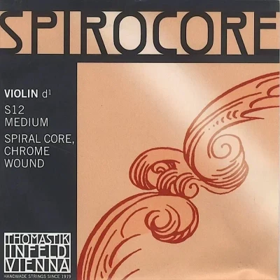 THOMASTIK  Spirocore S12 cтруна D для скрипки 4/4