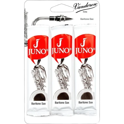 Трости для баритон-саксофона Vandoren Juno 3.0 3-pack (JSR813/3), №3.0, 3 шт.