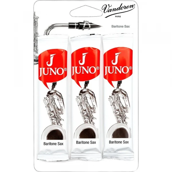 Трости для баритон-саксофона Vandoren Juno 3.0 3-pack (JSR813/3), №3.0, 3 шт.