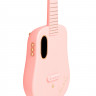 Укулеле-тенор электроакустическая LAVA U-26 Sparkle Sakura розового цвета с футляром и аксессуарами