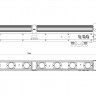 Involight MovingBAR2409 - моторизованная LED панель, 8 шт. х 9 Вт белый (LumiEngine), DMX-512