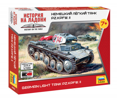 Немецкий танк Т-II 1/100