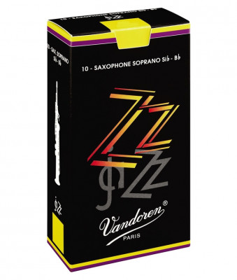 Vandoren SR-4025 ZZ № 2,5 10 шт трости для саксофона сопрано