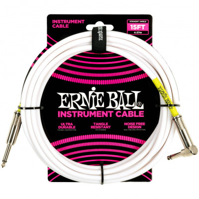 Кабель инструментальный ERNIE BALL 6400 прямой 4,57 м