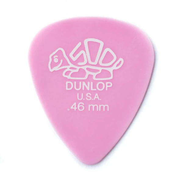 Медиаторы Dunlop 41P046 Delrin 500 12Pack, толщина 0.46 мм, 12 шт.