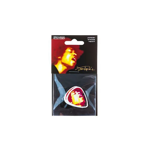 Медиаторы Dunlop JHP03H Jimi Hendrix Electric Ladyland 6Pack, жесткие, 6 шт.