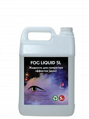PSL Lighting Fog liquid 5L Жидкость для генераторов эффектов, дым, 5 л
