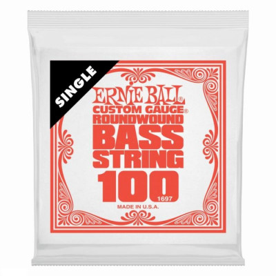 ERNIE BALL 1697 (.100) одна струна для бас-гитары