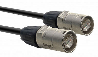 STAGG XCC3EC - EtherCON кабель, -с NEUTRIK EtherCON разъемами 3 м