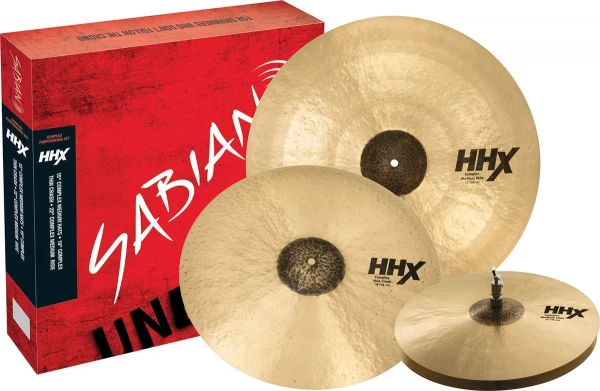 Набор тарелок Sabian HHX Complex Performance Set (15" HH, 19" CR, 22" RD)