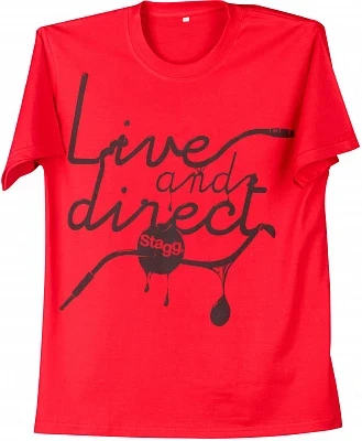 STAGG T-SHIRT RD фирменная футболка Stagg