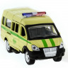 Машина "АВТОПАНОРАМА" инерц. "ГАЗель"(инкасация) 1/50, в/к 14,5*8*5,5 см