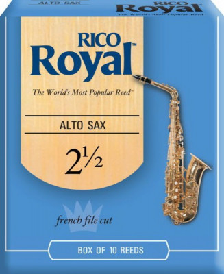 RICO RJB1025 Royal №2,5 10 шт трости для саксофона-альта