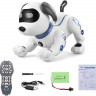 Радиоуправляемая робот-собака LENENG TOYS K16 звук, свет, танцы, сенсор
