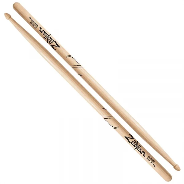 ZILDJIAN Z5AAC 5A ACORN TIP барабанные палочки с деревянным наконечником, форма наконечника Acorn, материал: орех