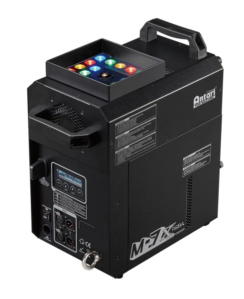 Профессиональная дым-машина с цветной подсветкой Antari M-7X, 1,6 кВт, RGBA LED 22х3W, радио ДУ, высота струи 6 м