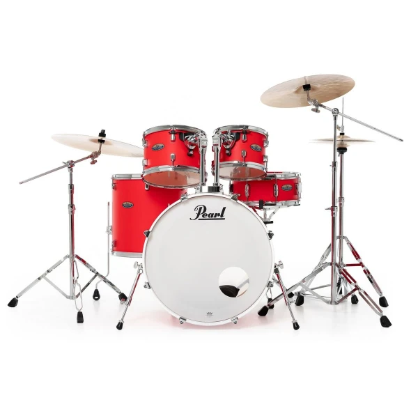 Ударная установка из 5 барабанов Pearl DMP925S/C899, цвет Matte Racing Red (3 коробки)