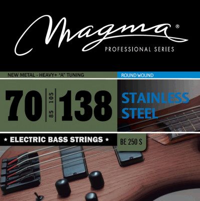Комплект струн для бас-гитары 70-138 Magma Strings BE250S