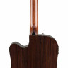 FENDER CD-140SCE DREAD SB W/CASE электроакустическая гитара с кейсом