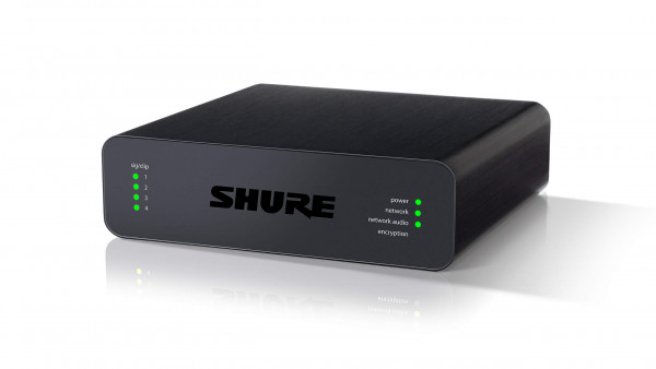 SHURE ANI4IN-XLR 4-канальный Dante™ аудиоинтерфейс, 4 входа XLR, Dante