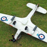 Радиоуправляемый самолет Top RC Hurricane Pro зеленый 750мм flight controller PNP