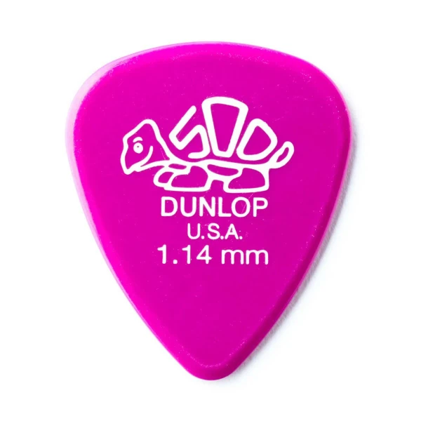 Медиаторы Dunlop 41P114 Delrin 500 12Pack, толщина 1.14 мм, 12 шт.