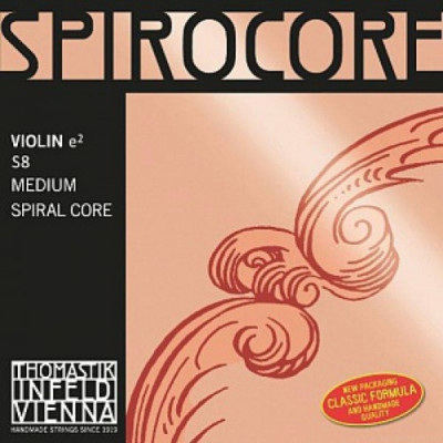 THOMASTIK  Spirocore S8 cтруна E для скрипки 4/4