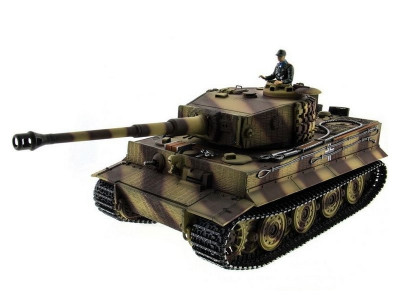 P/У танк Taigen 1/16 Tiger 1 Германия, поздняя версия дым V3 2.4G RTR