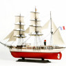 Сборная модель ZVEZDA Парусно-винтовой барк "Пуркуа-Па?", 1/100