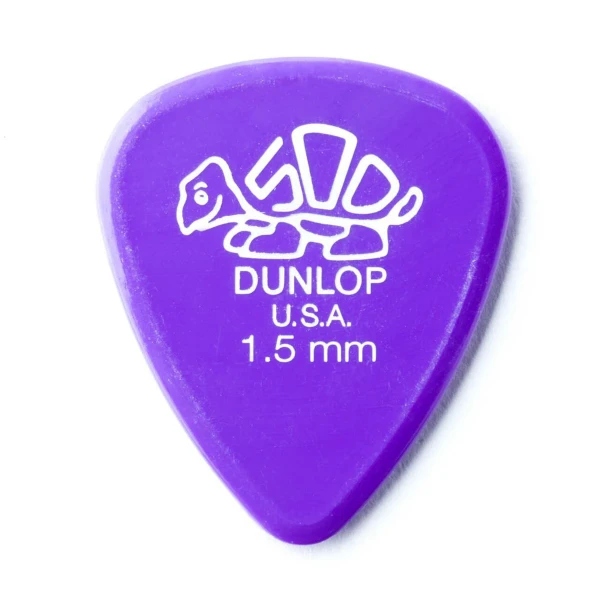 Медиаторы Dunlop 41P150 Delrin 500 12Pack, толщина 1.5 мм, 12 шт.