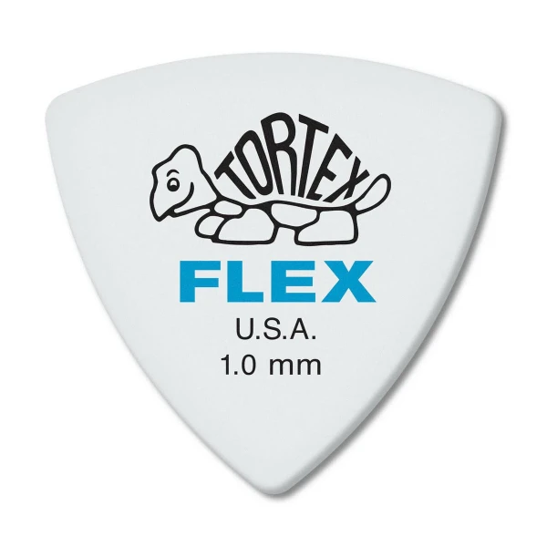 Медиаторы Dunlop 456P100 Tortex Flex Triangle, толщина 1 мм, 6 шт.