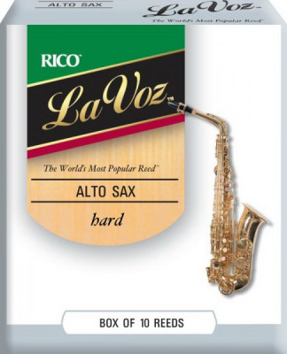 RICO RJC10HD La Voz Hard 10 шт трости для саксофона-альта