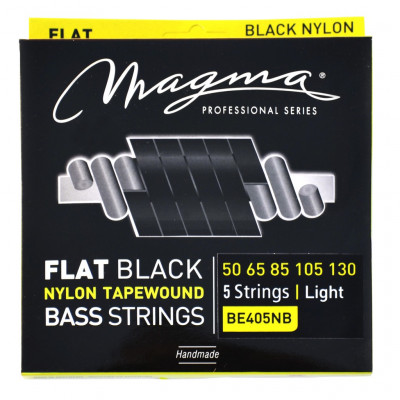 Комплект струн для 5-струнной бас-гитары Low B 50-130 Magma Strings BE405NB