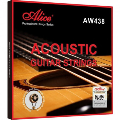 Струны для акустической гитары ALICE AW438 натяжение Extra Light