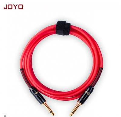 JOYO CM-18 red (красный)инструментальный кабель 3 м, TS-TS 6,3 мм