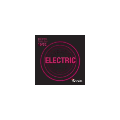 Струны для электрогитары BlackSmith Electric Medium Heavy 10/52, никелированные, 10-52