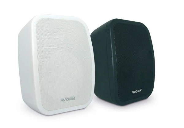 Трансляционная акустическая система Work NEO 8 White, 4,8,16,32 Вт (100В), 70 Вт (8 Ом), 8"/1" твитер, ABS, IP-54, белая