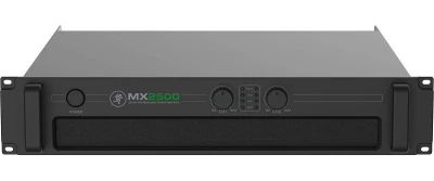 MACKIE MX2500 усилитель мощности 2 х 500Вт @ 8 Ом, 2 х 750Вт @ 4 Ом, 1 х 1500Вт @ 8 Ом
