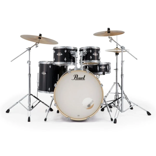 Ударная установка из 5 барабанов Pearl EXX725SNBR/C31, цвет Jet Black (4 коробки)