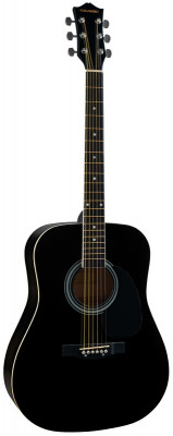Акустическая гитара COLOMBO LF-4100 BK черная