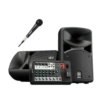 YAMAHA STAGEPAS 400B1M система звукоусиления 400 Вт (200 Вт + 200 Вт ) с 1 микрофоном