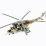 Сборная модель ZVEZDA Советский ударный вертолет Ми-24В/ВП "Крокодил", 1/72