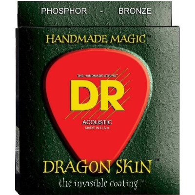 DR DSA-10/12 Dragon Skin струны для 12-стр. акустической гитары экстралегкого натяжения (10-48)
