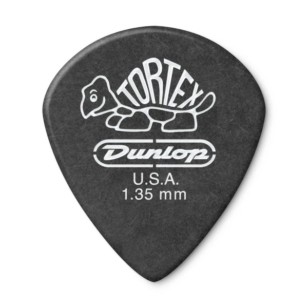 Медиаторы Dunlop 482R135 Tortex Pitch Black Jazz III 72Pack, толщина 1.35 мм, 72 шт.