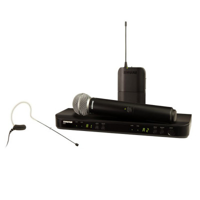 Shure BLX1288E/MX53 K3E радиосистема с радиомикрофоном и головным