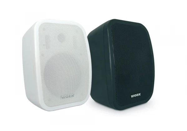 Акустические системы Work NEO 5 Black, 2-х полосные, 2,4,8,16Вт (100 В), 35 Вт (8 Ом), 5,25", ABS, черные
