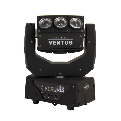 Involight Ventus R33 - вращающаяся многолучевая LED голова, 9x10 Вт RGBW, DMX-512