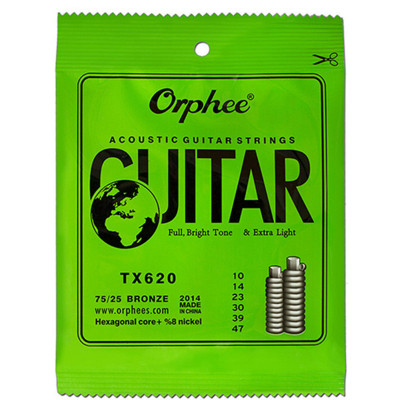 Струны для акустической гитары Orphee TX-620