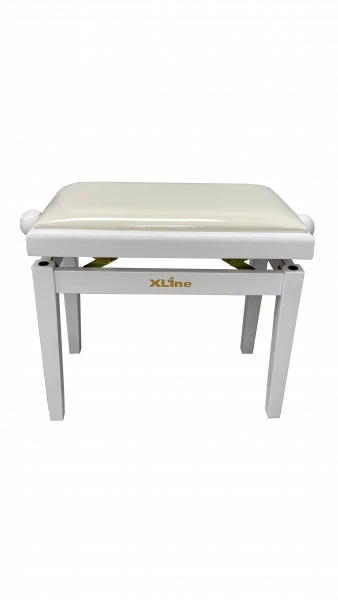 Банкетка для пианино Xline Stand PB-55HL регулируемая 48-57 см дерево цвет белый